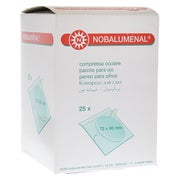 NOBA Nobalumenal® Augenkompresse steril 25 Stück - 75 mm x 80 mm 25 St