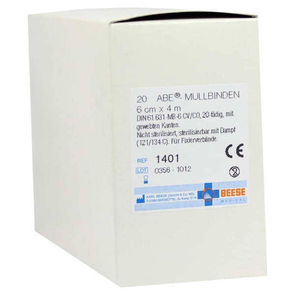 Mullbinden Starr 6 cmx4 m 1401 20 St
