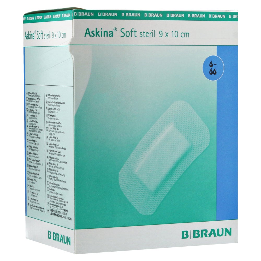 Askina Soft Wundverband 9x10 cm steril 50 St