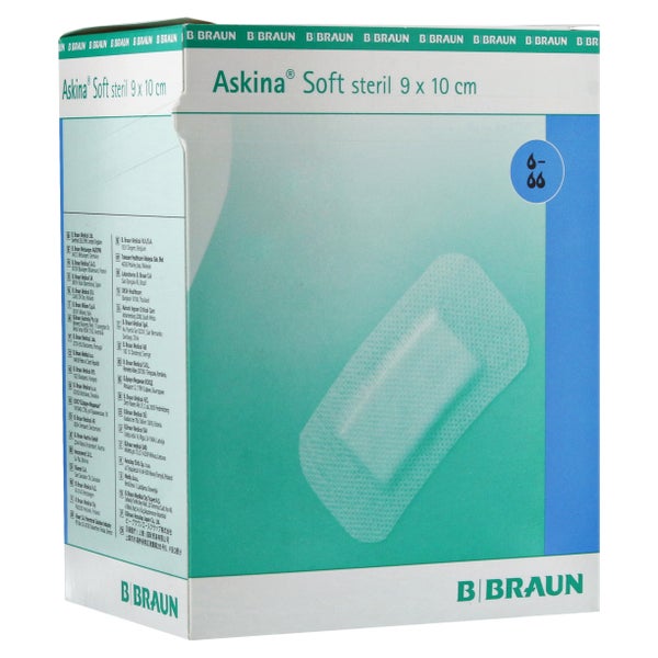 Askina Soft Wundverband 9x10 cm steril 50 St