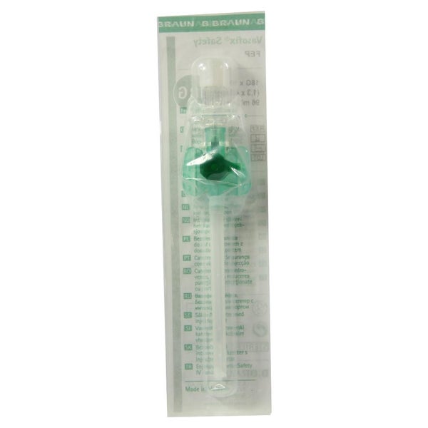 B.Braun Vasofix Safety Braunüle 50 Stück - 18 G, 1,3 mm grün, 45 mm Stichlänge 1 St
