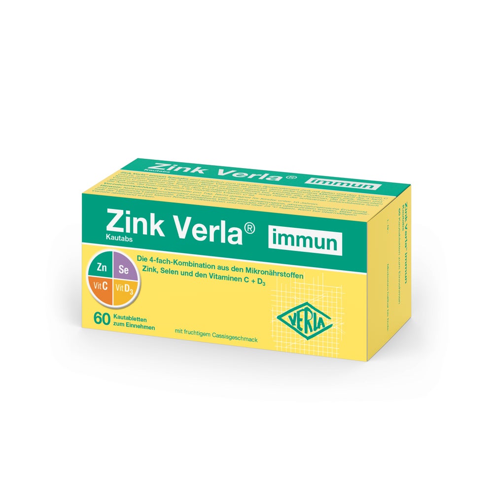 Zink Verla® immun Kautabs 60 St