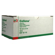 Lohmann Rauscher Cellona Gipsbinde einzeln verpackt 10 Stück - 10 cm x 2 m 10 St