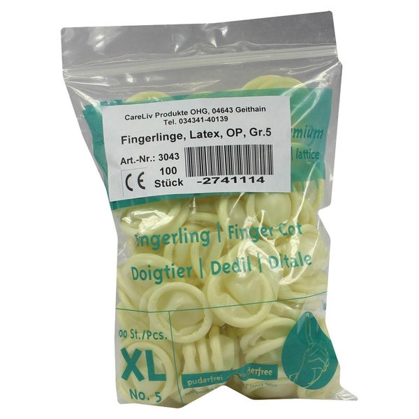 Fingerling Latex OP Gr.5 100 St