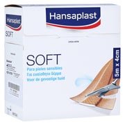 Hansaplast Soft Pflaster 4 cmx5 m Rolle 1 St