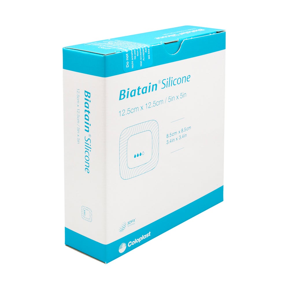 Biatain Silicone Schaumverband 12,5x12,5 10 St