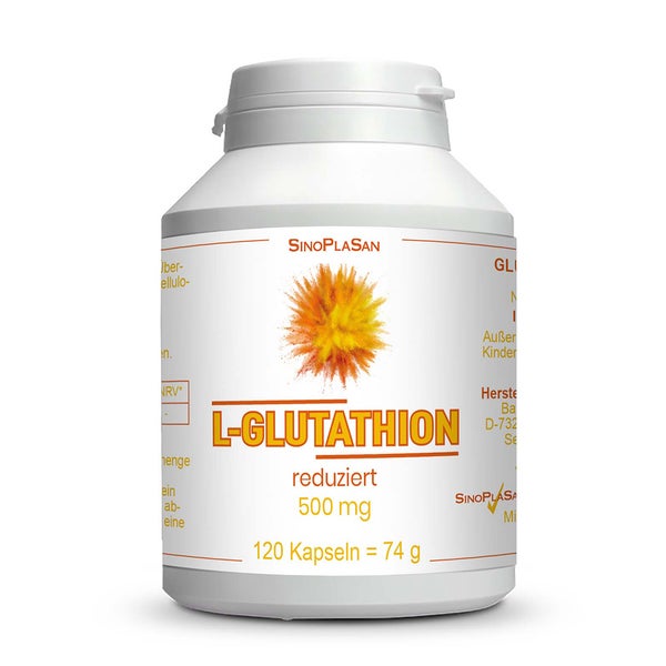 L-glutathion 500 Mg Mono Kapseln 120 St