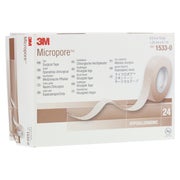 Micropore Vliespfl.1,25 Cmx9,1 m haut 15 24 St