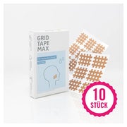GRID TAPE MAX Gitterpflaster mit 1% Hyaluron Mix 10X36 St