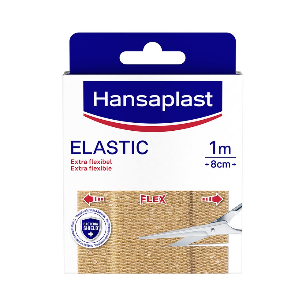 Hansaplast Elastic 1m x 8cm 1 St