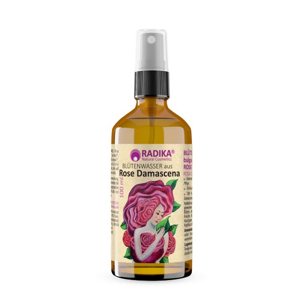 Bio BlÜtenwasser Aus Bulgarischer Rose Damascena 100 ml