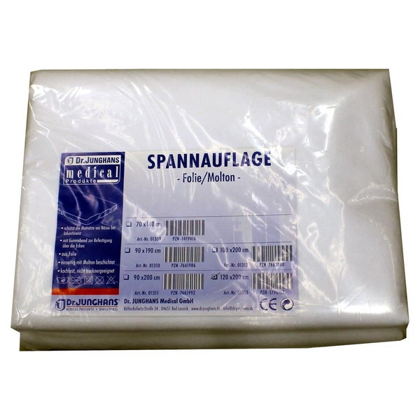 Molton Spannauflage 120x200 cm m.Folie e 1 St
