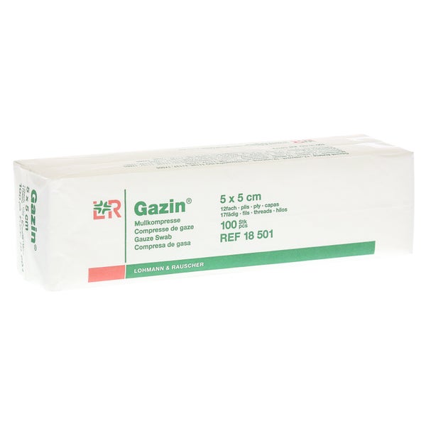Lohmann & Rauscher Gazin Mullkompresse - 5 x 5 cm 100 St
