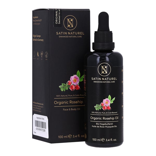 Satin Naturel Bio Hagebuttenöl kaltgepre 100 ml
