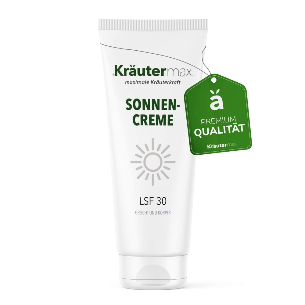 Kräutermax Sonnencreme für Gesicht und Körper LSF 30 70 ml