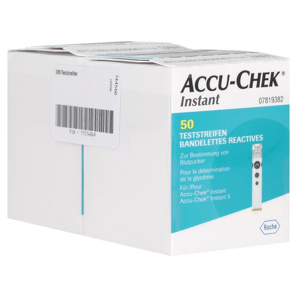 Accu-chek Instant Teststreifen (Reimport) 2X50 St