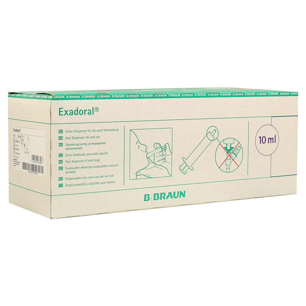 Exadoral B.braun Orale Spritze 10 ml 100 St
