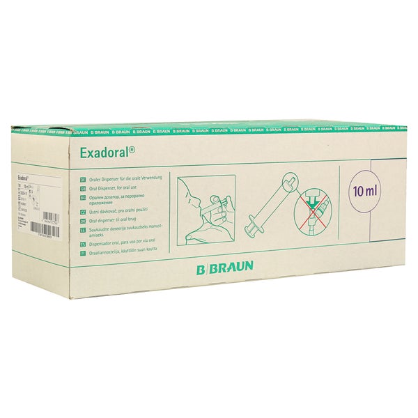Exadoral B.braun Orale Spritze 10 ml 100 St