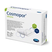 Cosmopor silicone Wundschnellverband 10 x 8 cm 10 St
