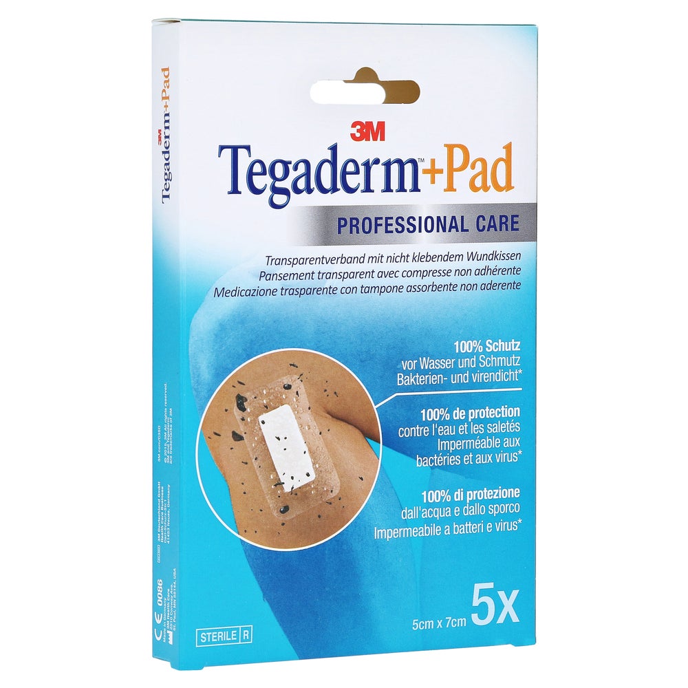 Tegaderm 3M Plus Pad 5x7 cm Fertigverb.3 5 St