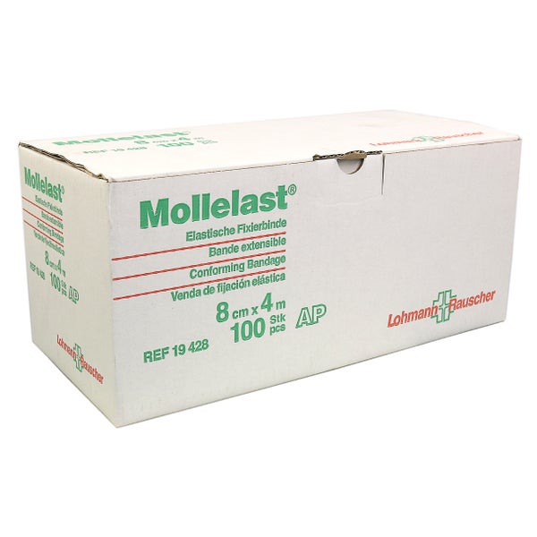 Mollelast Binden 8 cmx4 m weiß lose 100 St