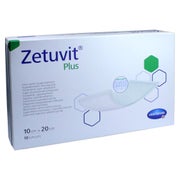 Produktabbildung: Hartmann Zetuvit Plus Saugkompressen, steril - 10 x 20 cm / 10 Stück 10 St