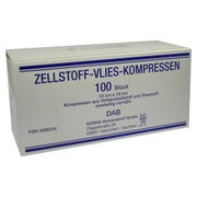 Zellstoff Vlies Kompressen unsteril 10x1 100 St