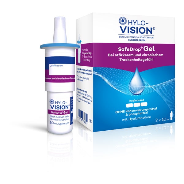 HYLO-VISION SafeDrop Gel 2X10 ml