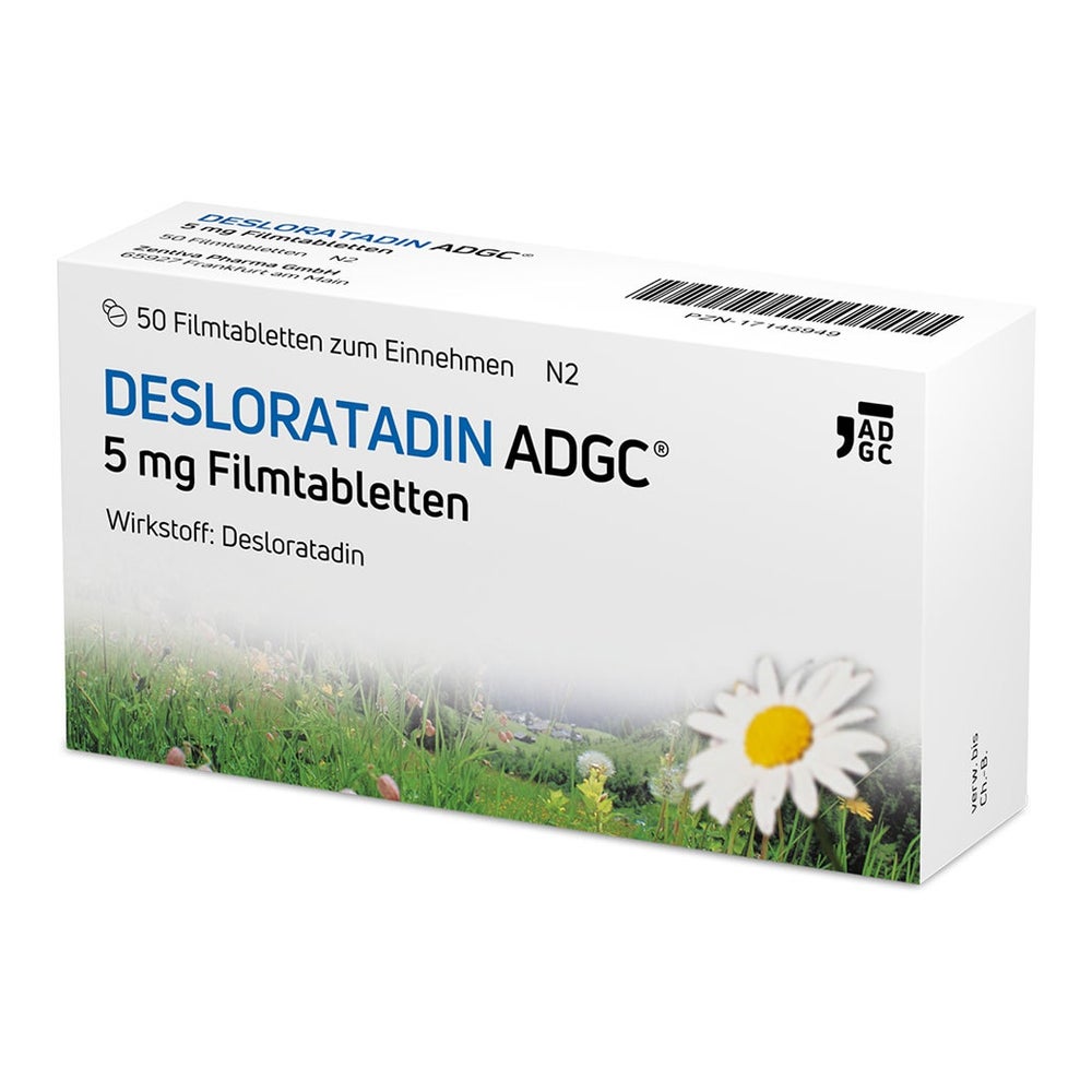 DESLORATADIN ADGC® 5 mg 50 St