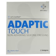 Adaptic Touch 7,6x11 cm nichthaft.Sil.Wu 10 St