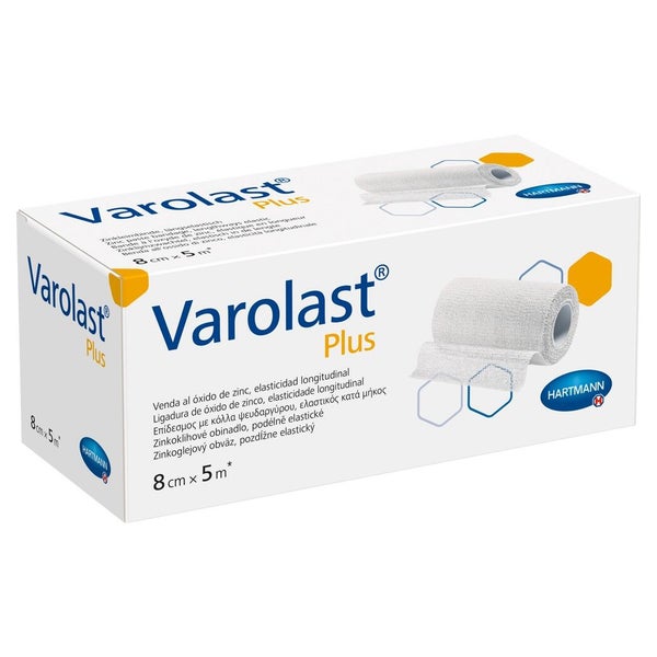 Hartmann Varolast Plus Zinkleimbinde 5 m x 8 cm 1 St