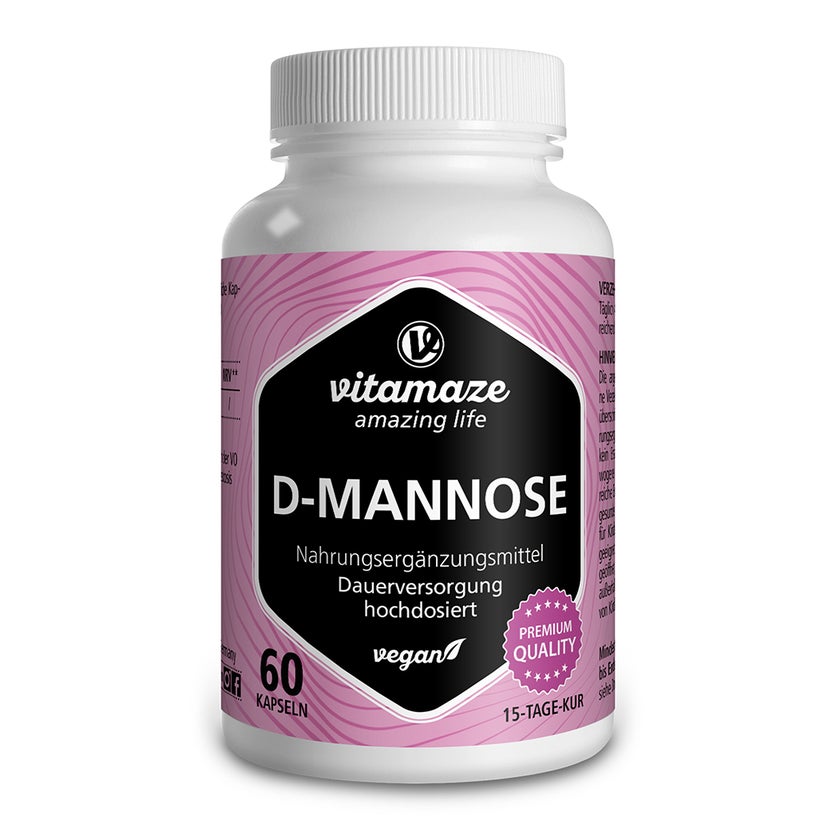 D-Mannose Kapseln 60 St, 60 St online kaufen | DocMorris 