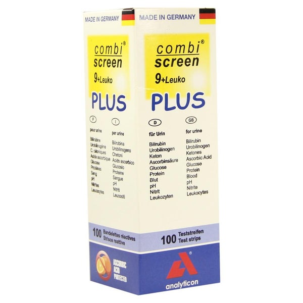 Combiscreen 9+leuko Plus Teststreifen 100 St