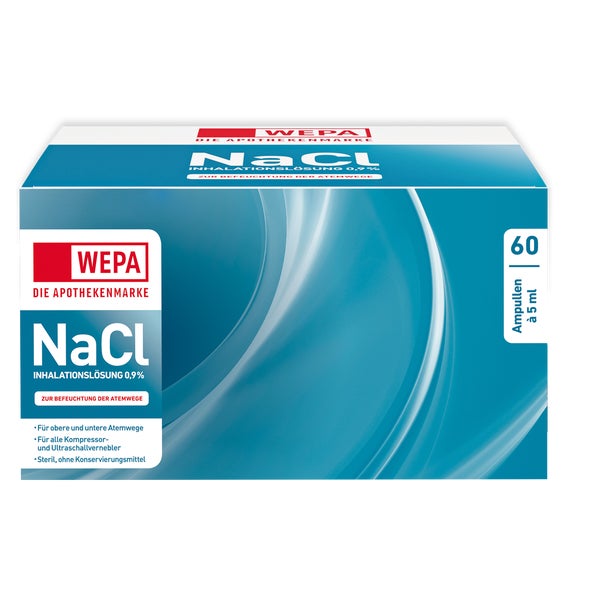 WEPA Inhalationslösung NaCl 0,9% 60X5 ml
