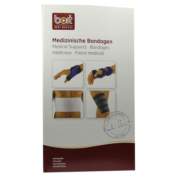 BORT Rippengürtel Herren XL weiß 1 St