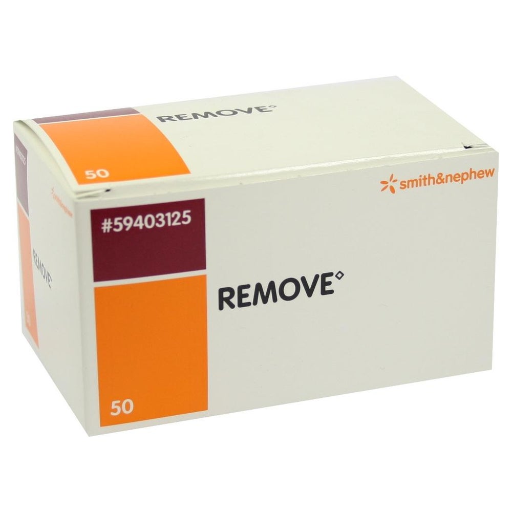 Remove Entfernt Kleberückst.v.d.haut Tüc 50 St