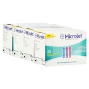 Produktabbildung: Microlet Lanzetten Farbig 100 St
