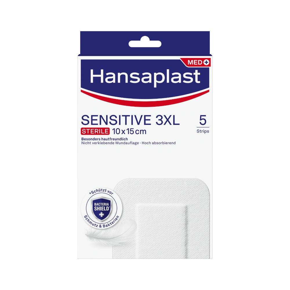 Hansaplast Sensitive 3XL 5 St