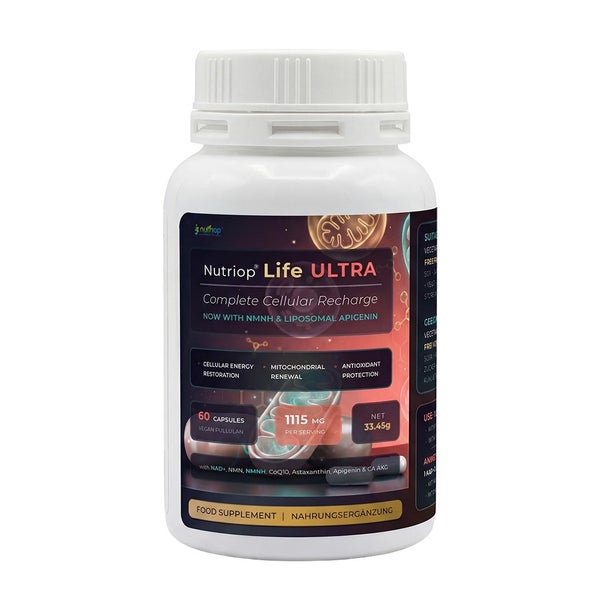 Nutriop® Life ULTRA – Longevity-Komplex (60 Kapseln) 60 St