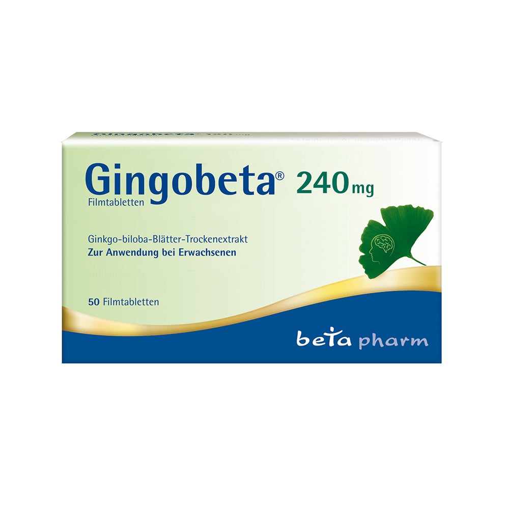 Gingobeta 240 mg Filmtabletten 50 St