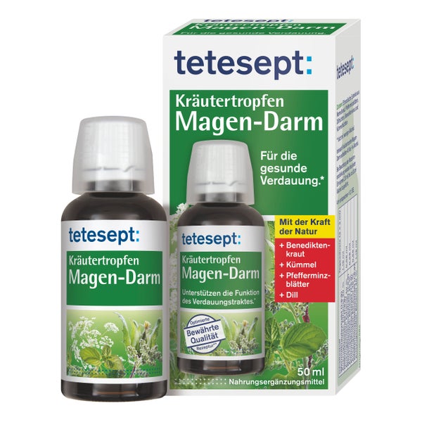 Tetesept Kräutertropfen Magen-darm 50 ml