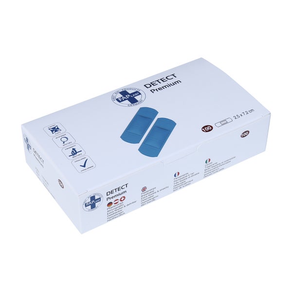 FAP - Pflaster Strips DETECT flexibel & detektierbar 100 St