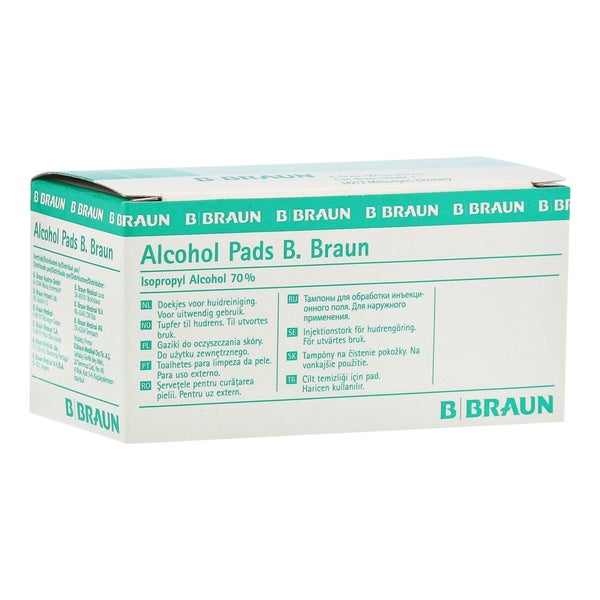 Alcohol Pads B. Braun Tupfer 100 St