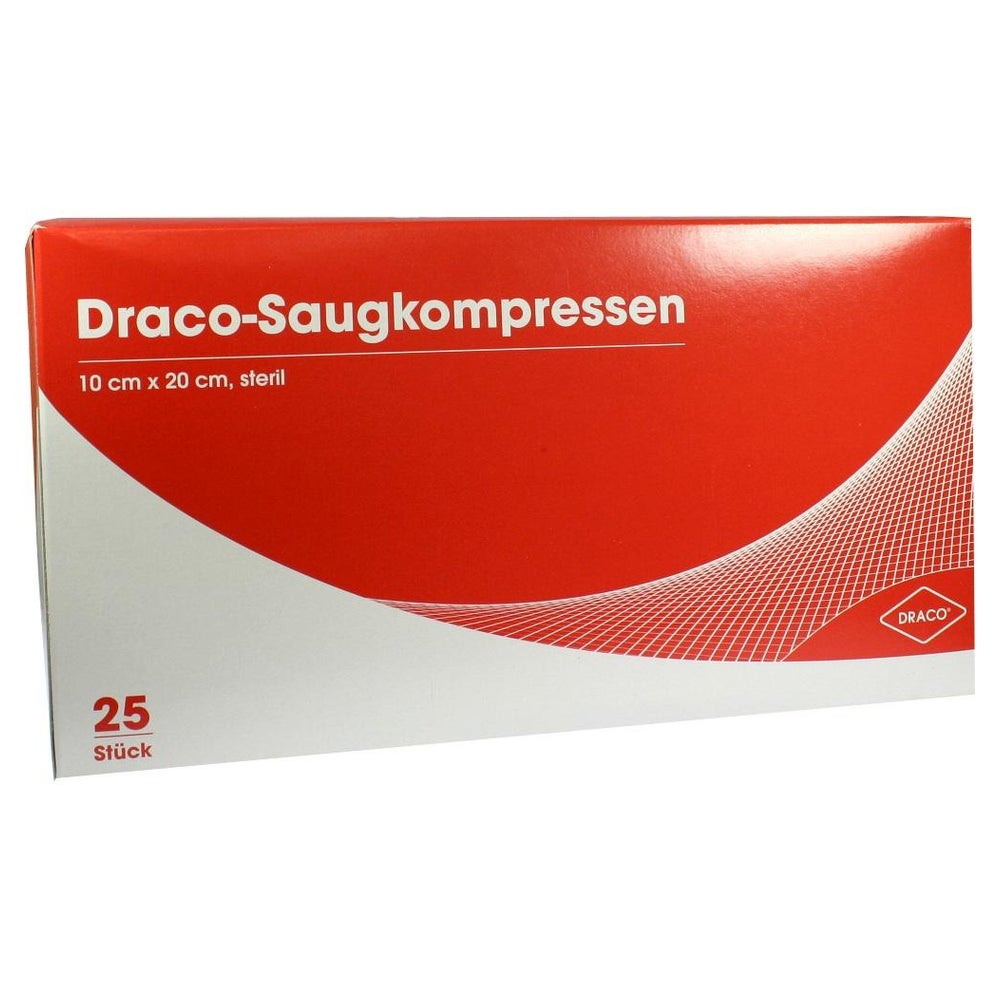 Saugkompressen Steril 10x20 cm Draco 25 St