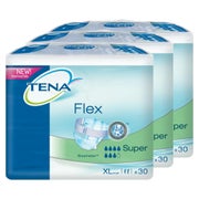 TENA ProSkin Flex Super Inkontinenzvorlage mit Hüftbund XL, 30 Stück 3X30 St