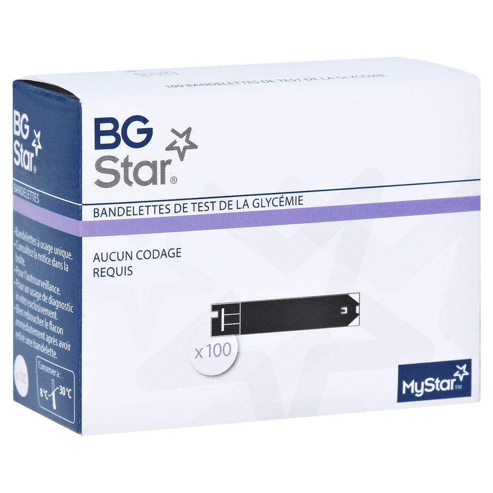 Bgstar Teststreifen 100 St