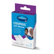 Produktabbildung: Hartmann Cosmos soft silicone Pflasterstrips, hautschonend 8 St