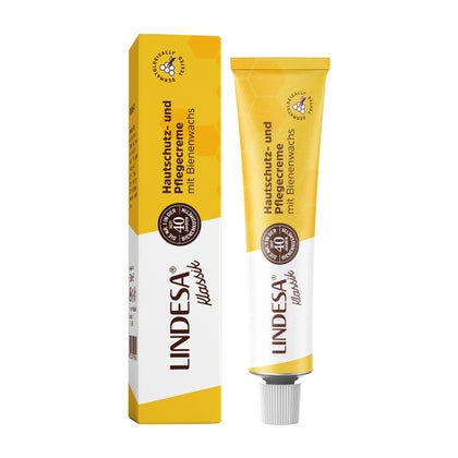 Lindesa Hautschutzcreme 50 Ml – PH-neutral Mit Bienenwachs, Schützt & Pflegt Beanspruchte Haut
