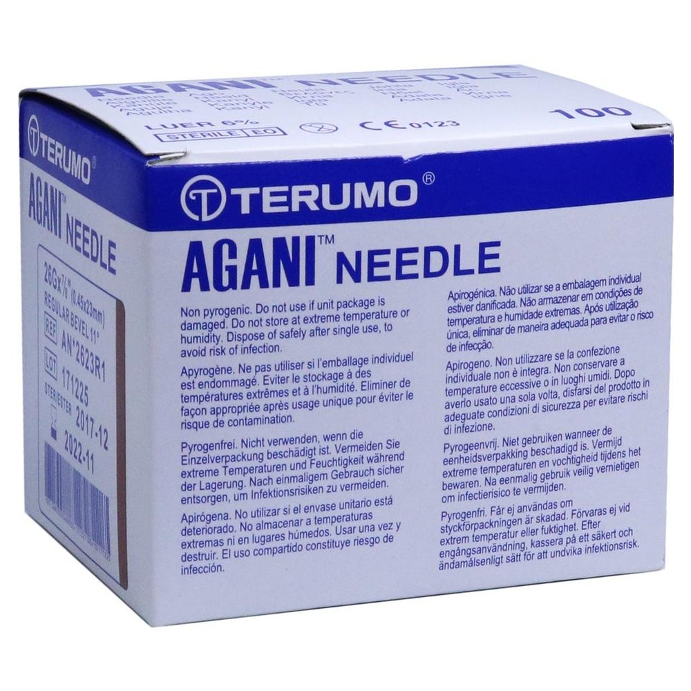 Agani Kanüle 26 G 23 mm braun 100 St