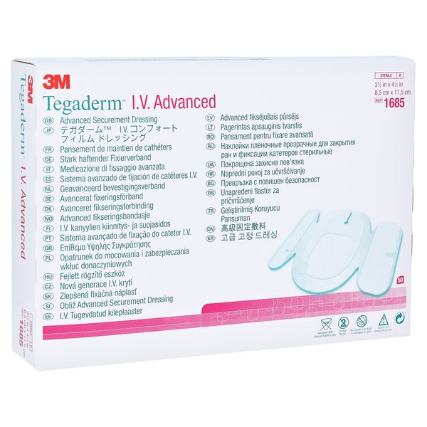 Tegaderm 3M I.V. Advanced Fixierv.8,5x11 50 St